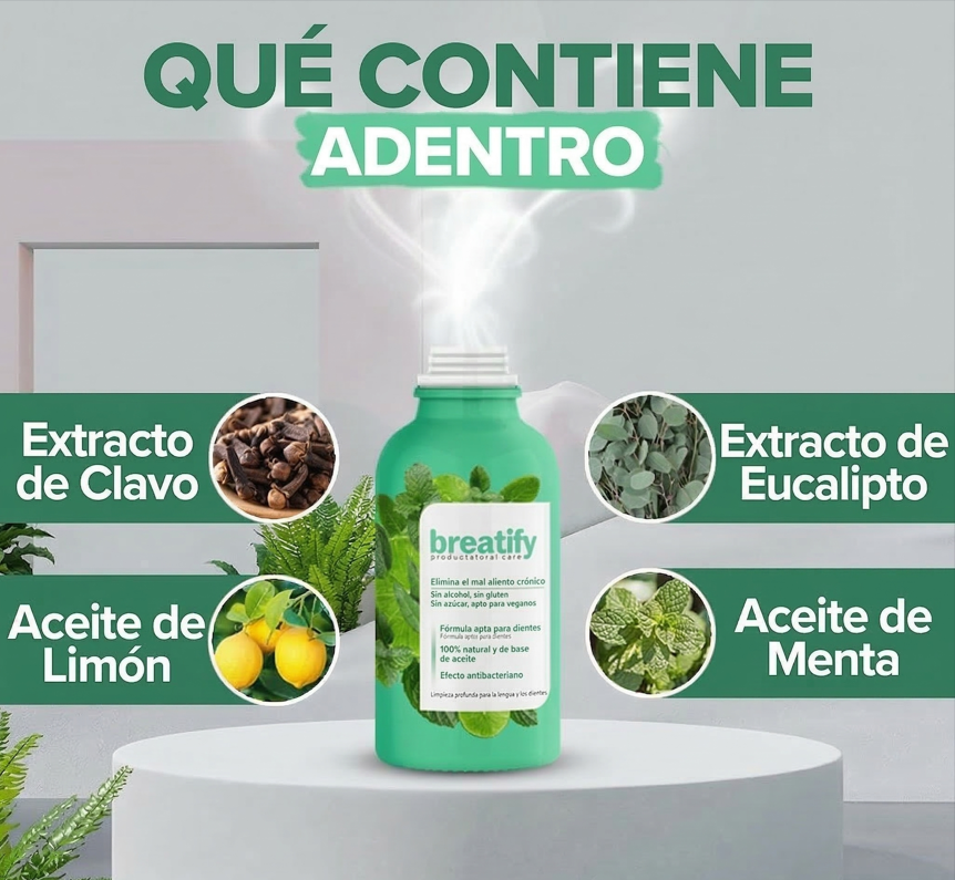 GOTAS CONTRA EL MAL ALIENTO + ENVÍO GRATIS