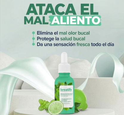 GOTAS CONTRA EL MAL ALIENTO + ENVÍO GRATIS